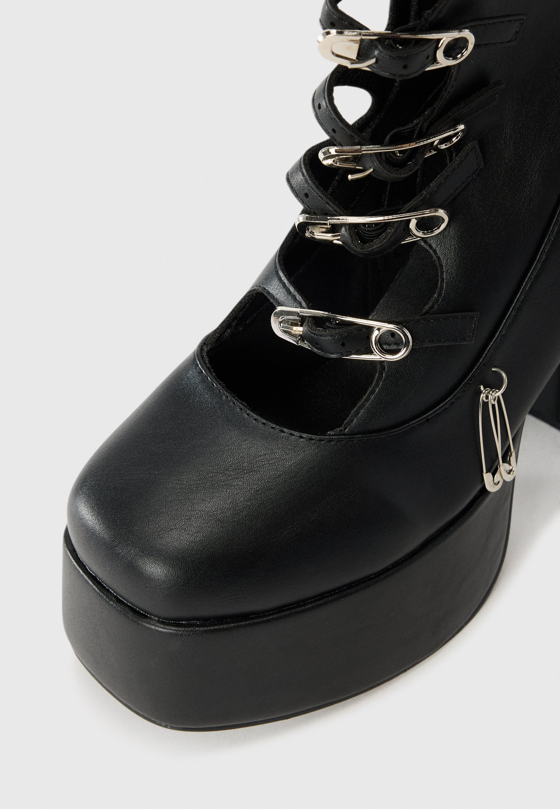 Koi Footwear RENEGADE SAFETY PIN - High heeled boots - black