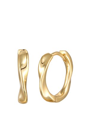 TWISTED HOOPS - Ohrringe - gold-coloured