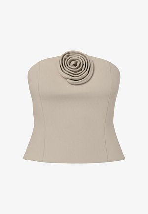 HYPEDROP, Bandeau HDCLARA FLOWER - Bluse - doeskin