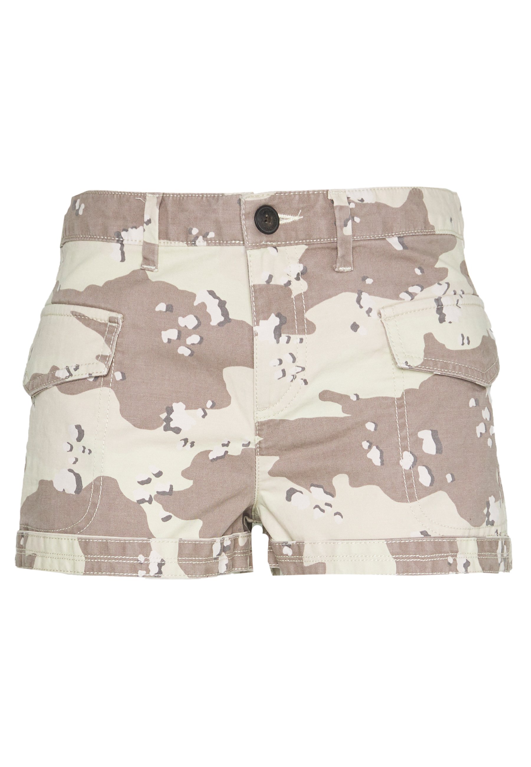 camo utility shorts