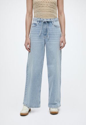 Modström ISOLDEMD - Τζιν χαλαρής εφαρμογής - bleach blue wash