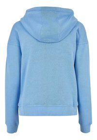 Urban Classics Majica s kapuljačom i patentnim zatvaračem - horizonblue