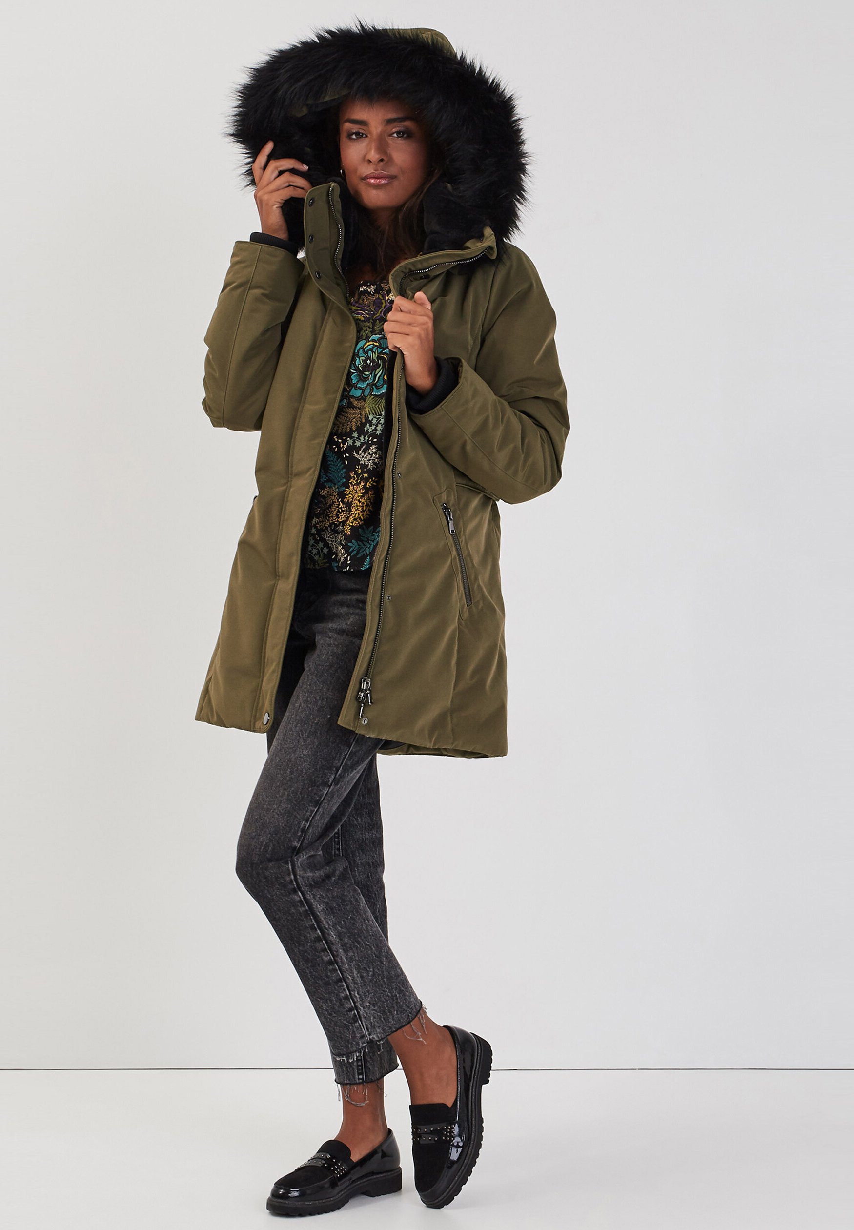 Abrigo Rainbow azul | Nemoshop - Tu web de moda online