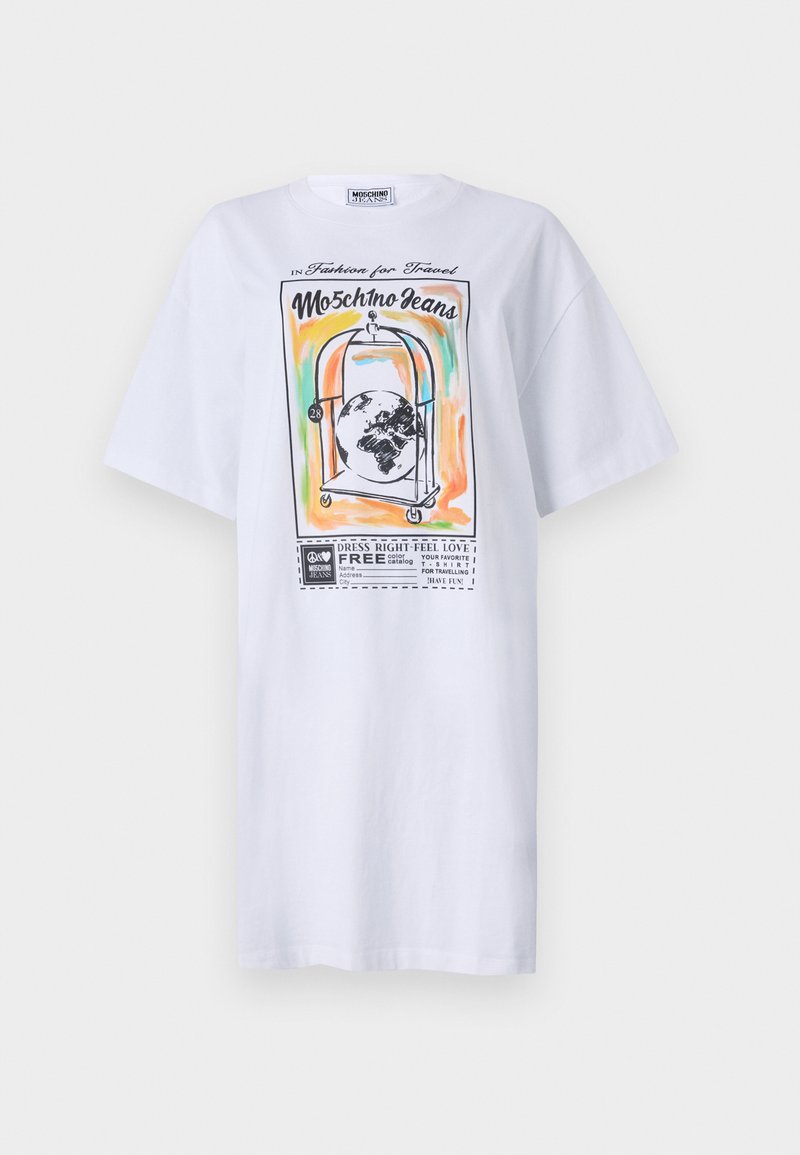 MOSCHINO JEANS Jerseyjurk wit MOSCHINO JEANS Jerseyjurk wit