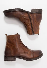 Jack & Jones Stivaletti stringati - cognac