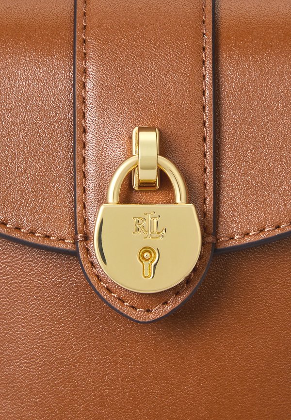 LEATHER TANNER CROSSBODY TECH CASE - Phone pouch - tan2