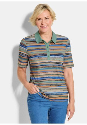 GERINGELTES   - Poloshirt - terracotta   patterned