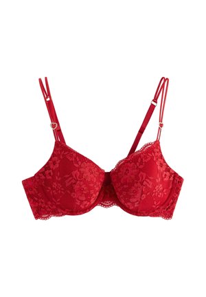 Lindex WITH HEARTS - Reggiseno con ferretto - red