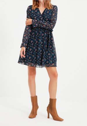 Cocktailjurk - dark blue