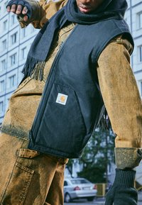 Carhartt WIP VEST DEARBORN - Väst - black rigid