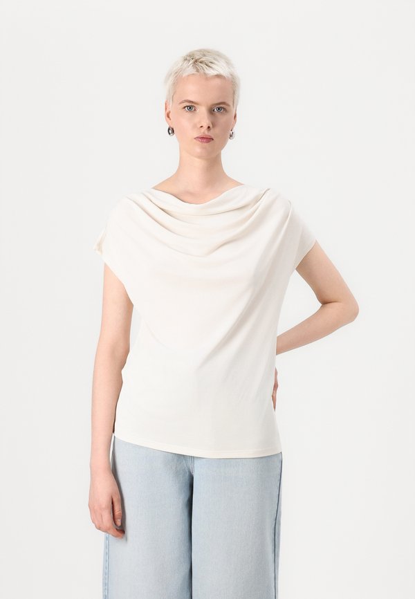VIMODALA WATERFALL - Basic T-shirt - birch2