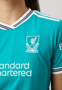 adidas Originals LIVERPOOL FC 25/26 THIRD JERSEY CROP - Športne kratke hlače - sea green