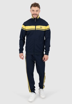 Training jacket - maritime blue lemon drop