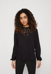 VILA - VISUVITA  - Blouse - black Miniatuurafbeelding 1