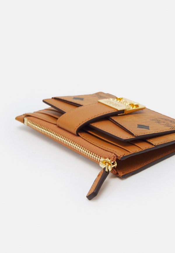 PATRICIA VISETOS CARD CASE MINI - Business card holder - cognac2