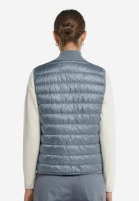 Falconeri ULTRAFINE REVERSIBLE - Weste - denim blue blend