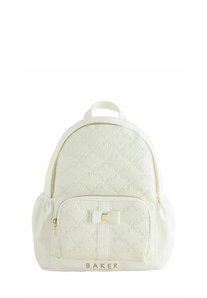 BACK TO EMBOSSED BOW - Schooltas - bone