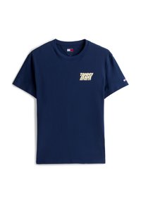 BUBBLE BACK TEE UNISEX - Camiseta estampada - dark night navy
