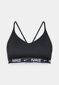 INDY BRA - Light support sports bra - black/white