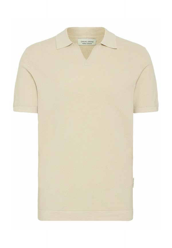 CFMATEO LINEN MIX - Polo shirt - rainy day2