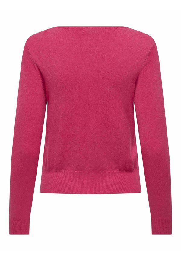 ONLVENICE LIFE LS ONECK  KNT - Jumper - raspberry3