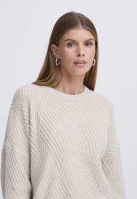 Oxmo IHBOMMA - Pulover - oatmeal melange