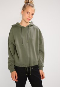 Urban Classics Felpa con cappuccio - olive