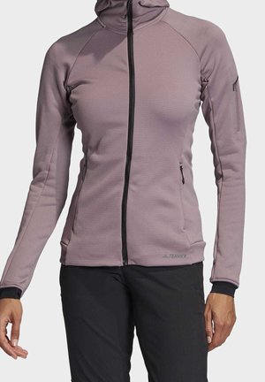 Sudadera con cremallera - purple