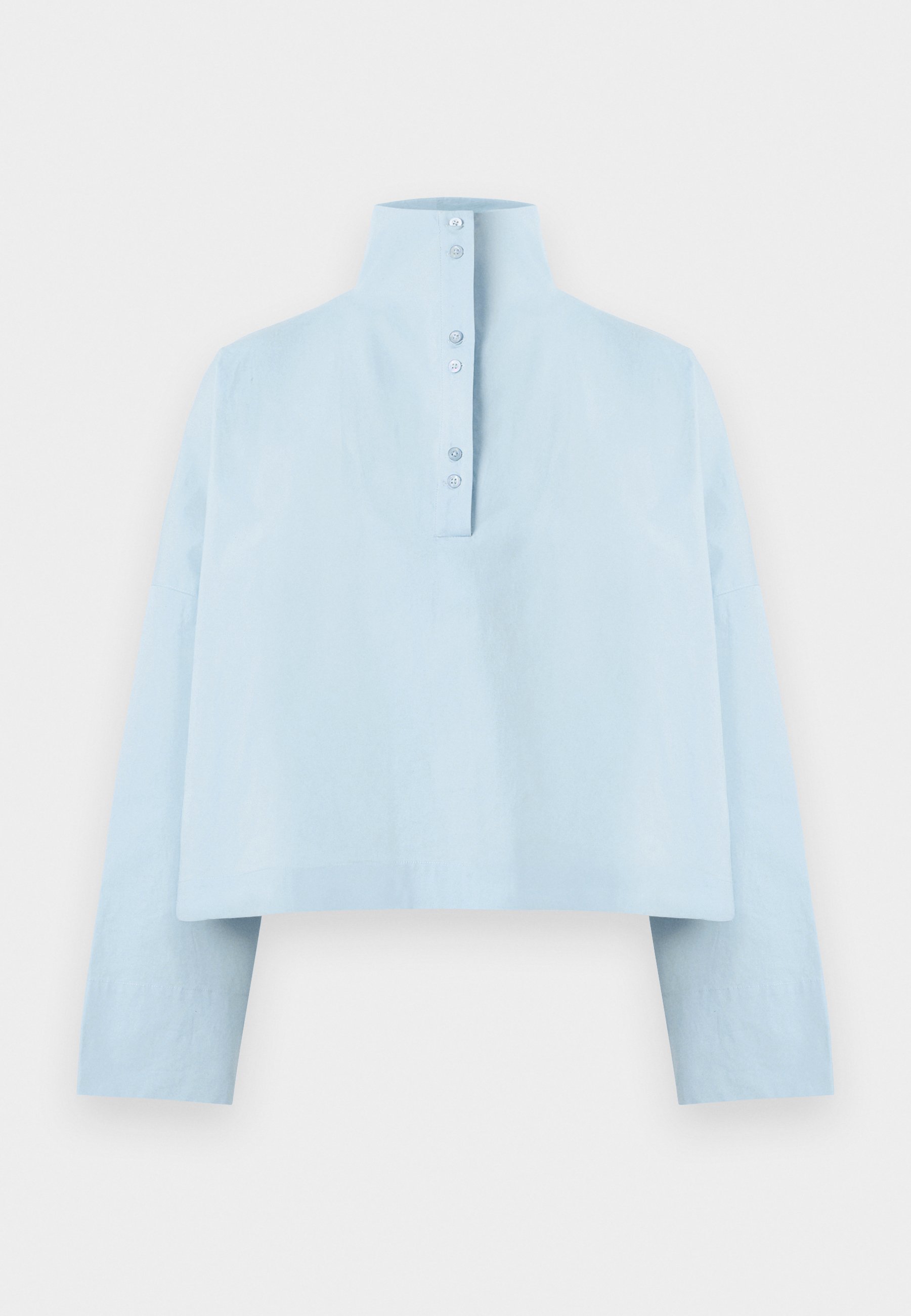 CLOSED WIDE SLEEVE BLOUSE - Košilová halenka - powder blue