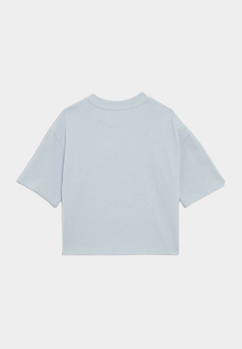 T-shirt Homme Marks And Spencer Bleu à Carreaux – Manches Longues, Coton, Taille 15.5