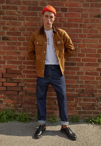 Carhartt WIP MICHIGAN COAT DEARBORN - Casaco leve - hamilton brown/tobacco rigid