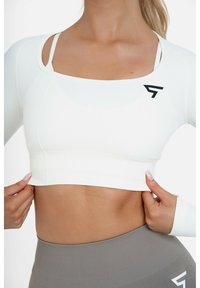 SQUATPROOF LONG SLEEVE RETAINED SEAMLESS  - Top dugih rukava - white