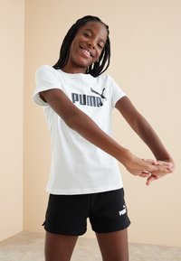 Puma - SET - Apdrukāts T-krekls - puma white Miniatūras attēls 1