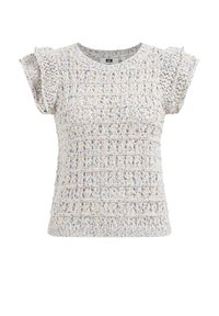 WE Fashion Triko s potiskem - white