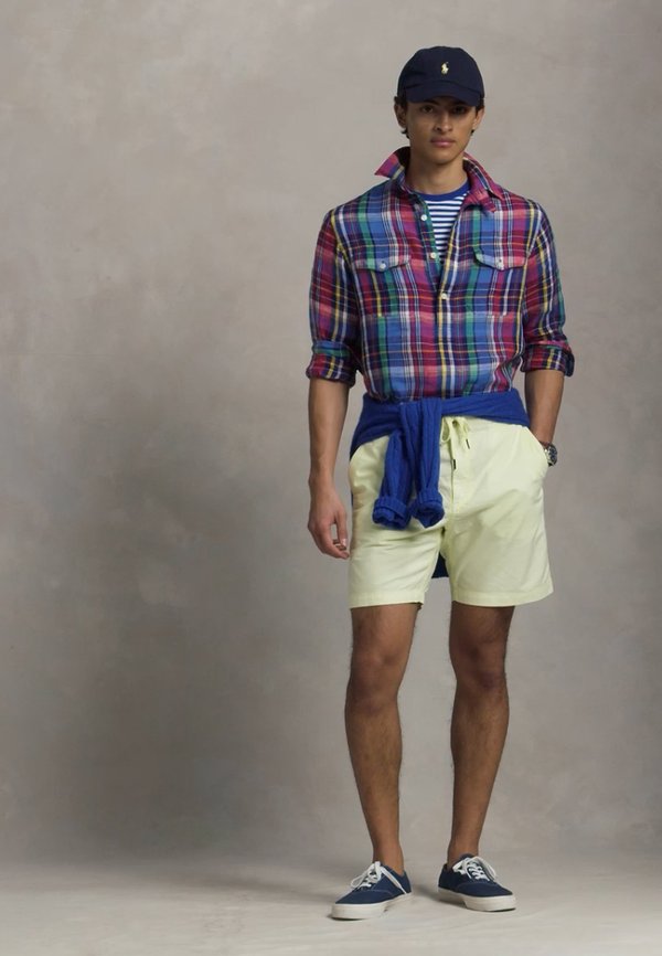 8 INCH POLO PREPSTER MINERAL DYED SHORT - Shorts - lime2