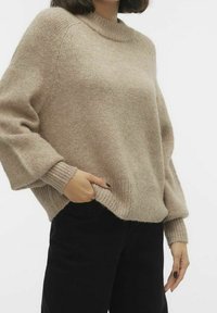 Vero Moda Strickpullover - beige