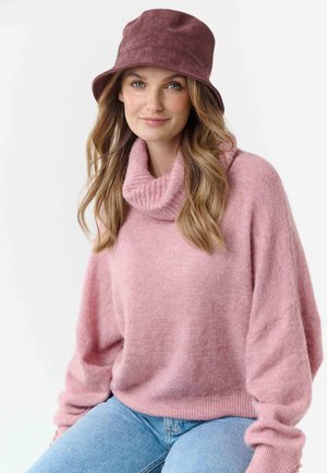 Loevenich, CASUAL MELANGE KNIT BEANIE - Hut - wine