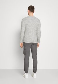 Pier One Calças cargo - dark grey