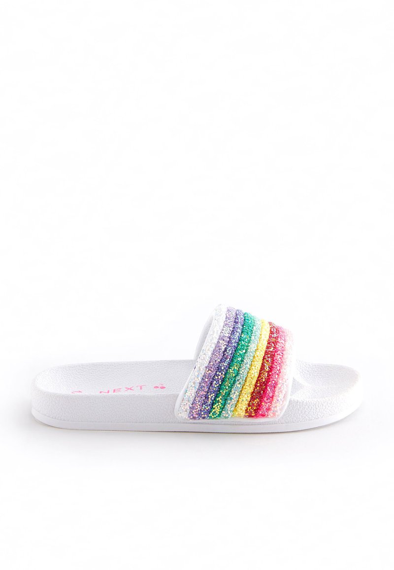 Next GLITTER SLIDERS - Strandpapucsok és -szandálok - multi