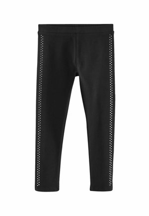Legingi — bikses - black diamante stud