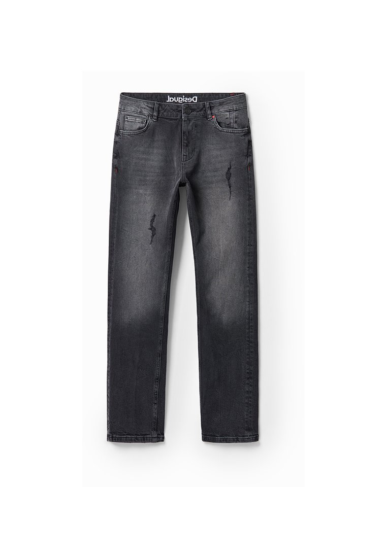 Desigual Straight leg jeans zwart