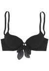 VIVANCE BY LASCANA BRA - Push up -rintaliivit - black