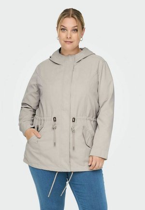 CURVY ÜBERGANGS - Parka - silver lining