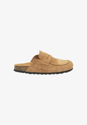 KESLEM, ZUECO KESLEM, MUJER - Sandalias planas - marrón