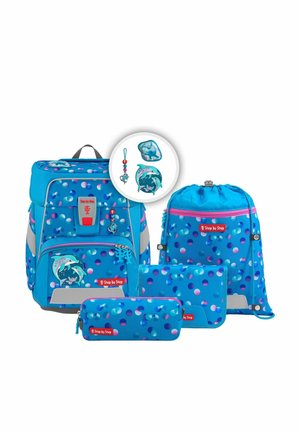 SPACE-SET 5-TEILIG - Schulranzen Set - dolphin finja