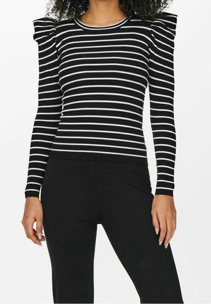 JDY Strickpullover - black
