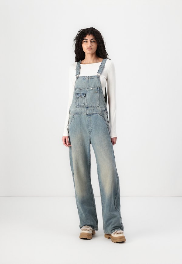 BOWEY OVERALL - Dungarees - vintage cloudburst