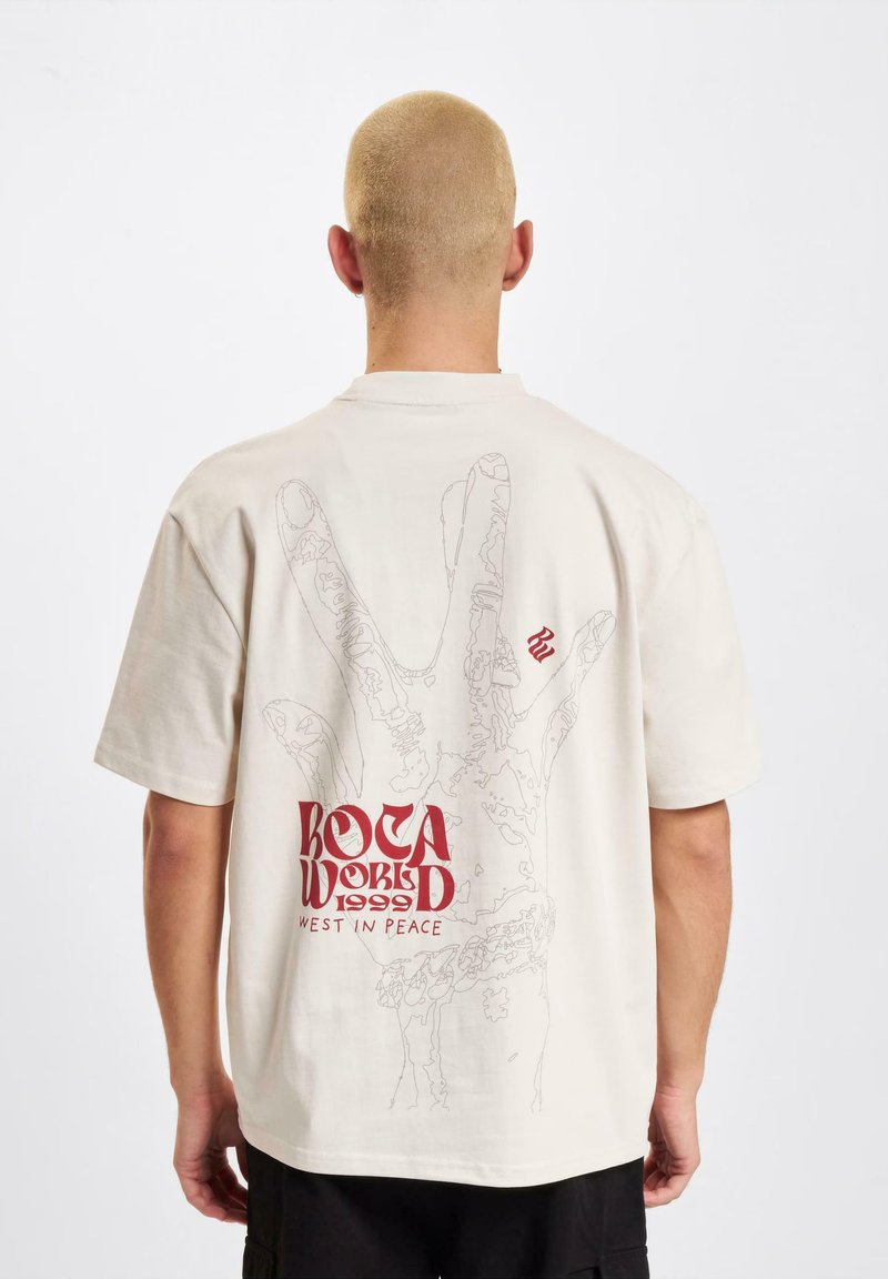 Rocawear WEST - T-shirts med print - white