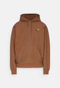 HOODED AMERICAN SCRIPT - Hoodie - lumber