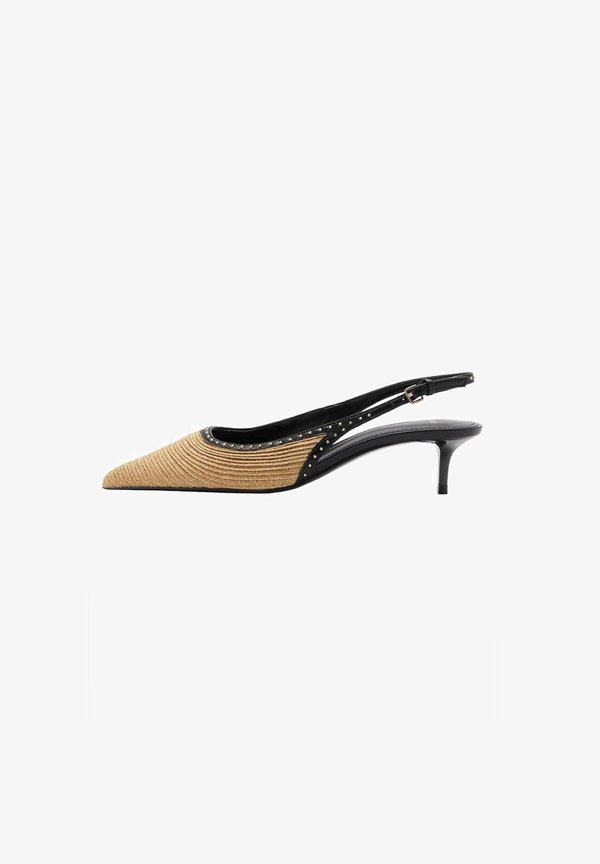 NATU - Slingback ballet pumps - sand